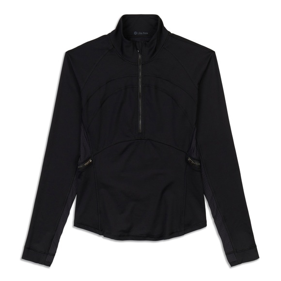 lululemon athletica Tops - Lululemon Front Of The Pack Zip Long Sleeve Shirt